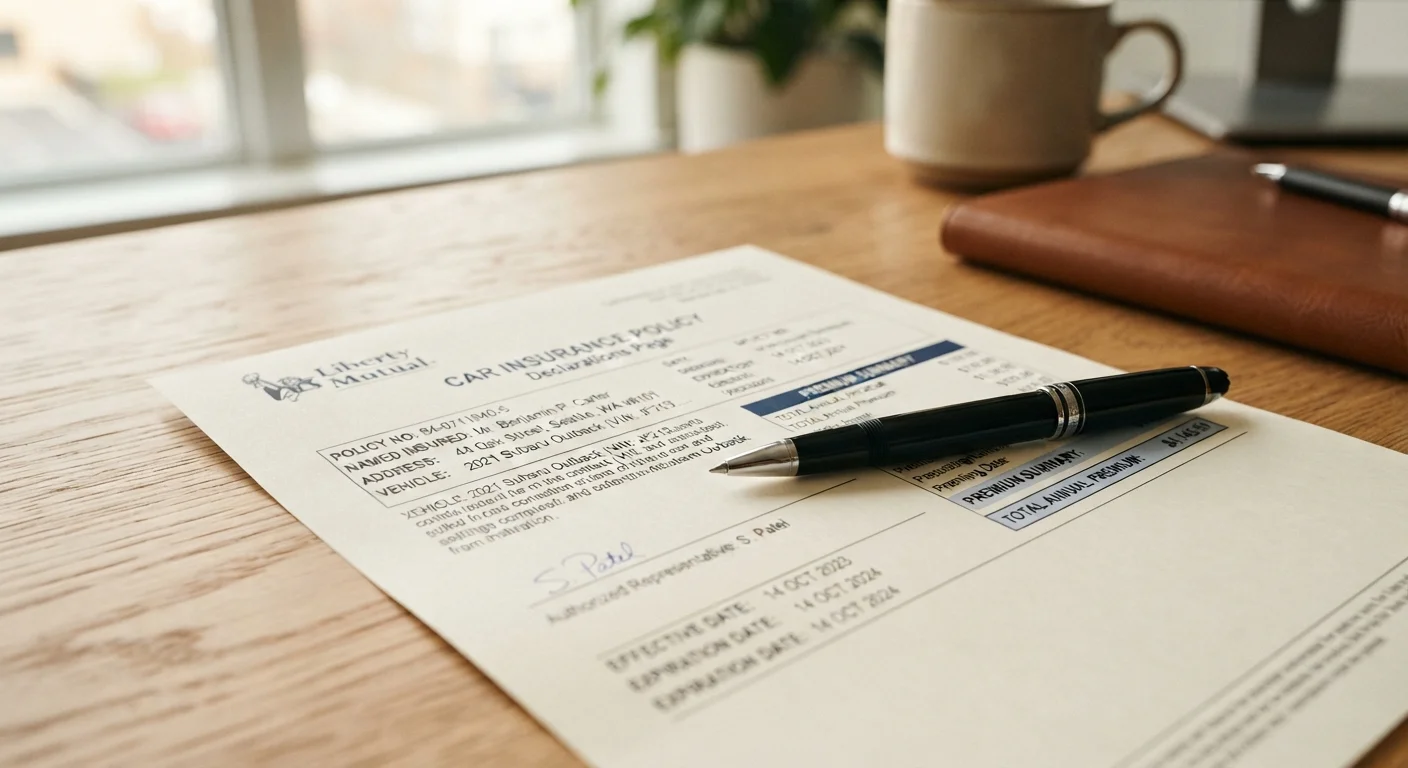 Auto Insurance Terms Every Driver Should Understand Before Buying a Policy