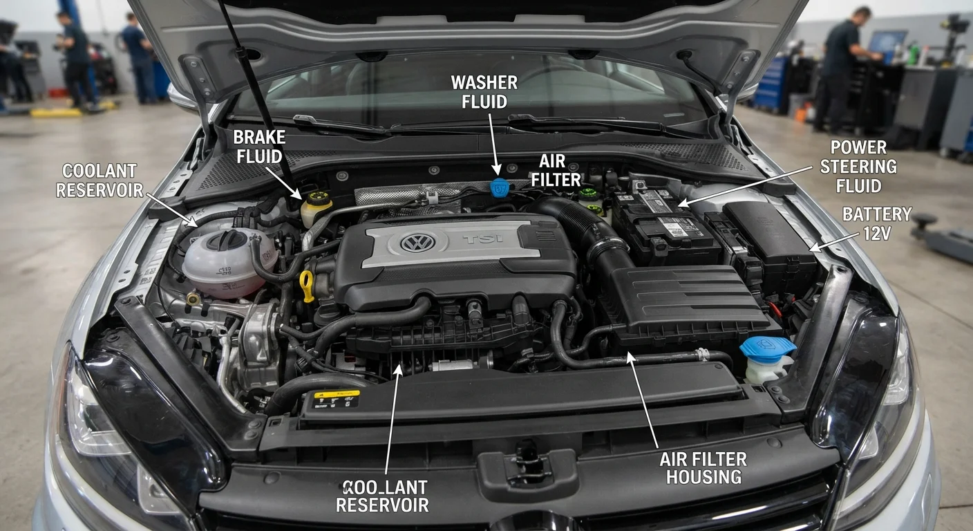 Car Fluid Glossary: What Each Reservoir Does and When It Runs Low