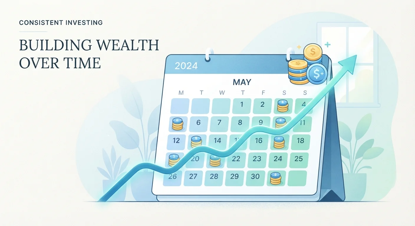 Dollar-Cost Averaging: Investing Regularly Without Timing the Market
