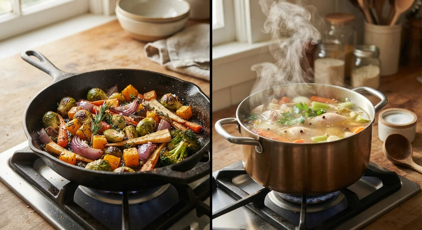 Dry Heat vs. Moist Heat: The Two Families of Cooking Methods