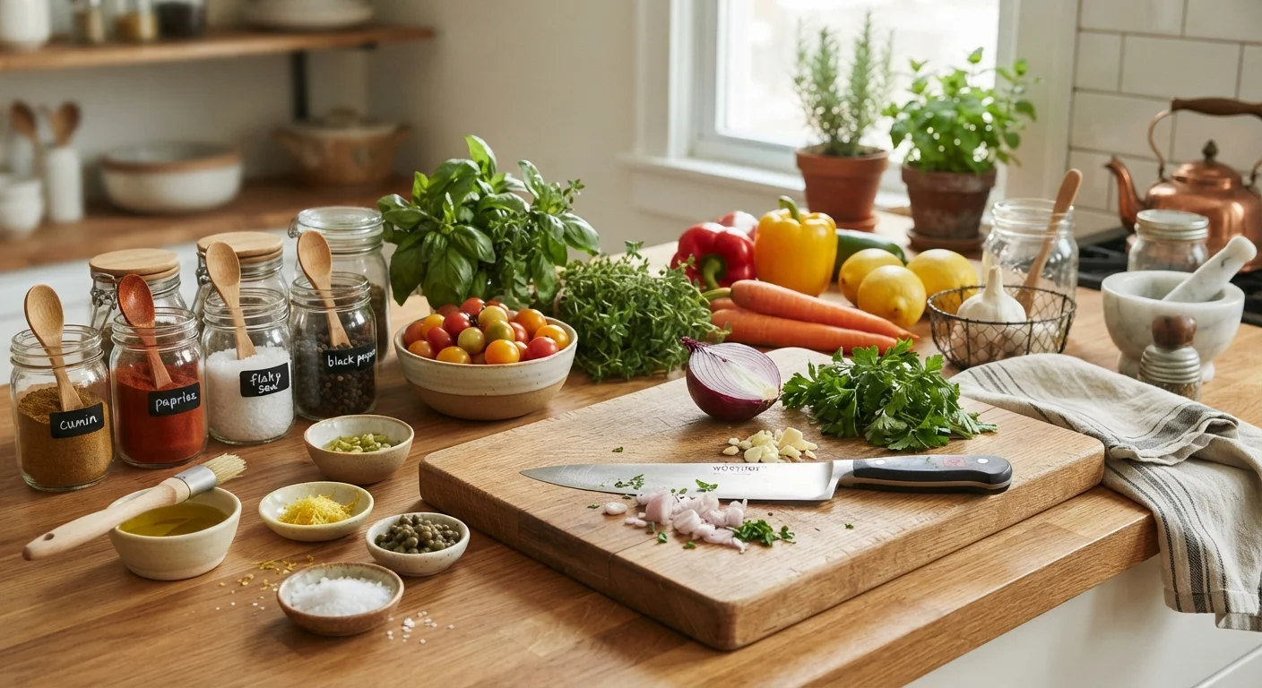 Easy Cooking From Scratch: Everything From Knife Skills to Flavor Building