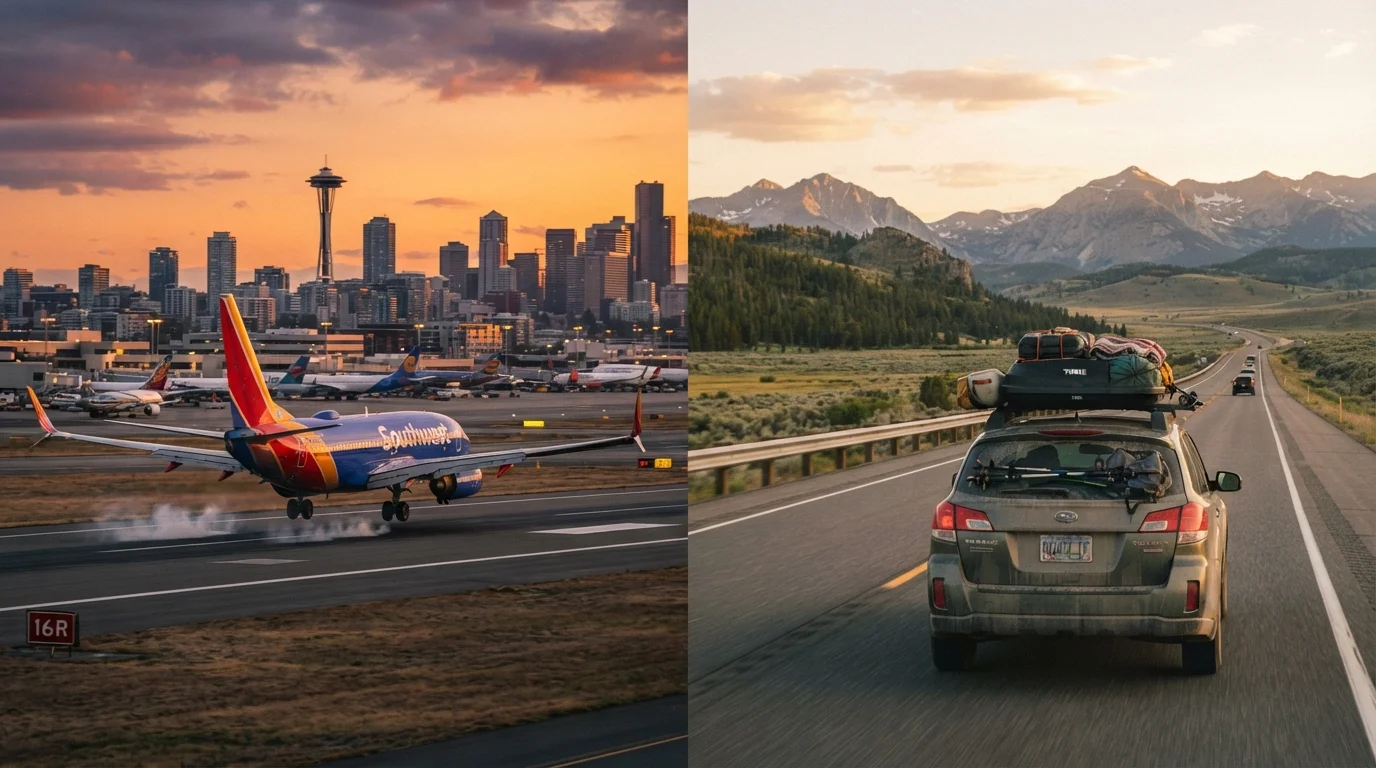 Flying Into a City vs. Renting a Car From Home: Planning a US Trip Around Logistics