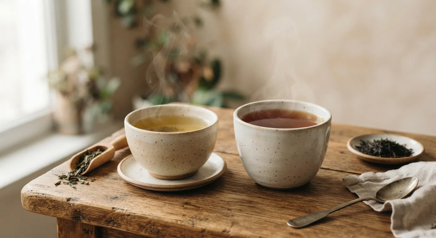 Green Tea vs. Black Tea: How Processing Changes What's in Your Cup