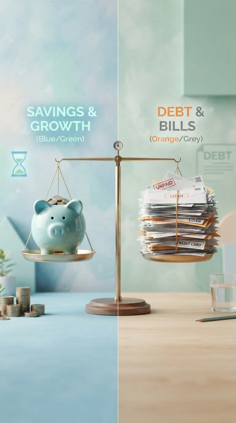 Paying Down Debt vs. Building Savings: How to Think About the Trade-Off