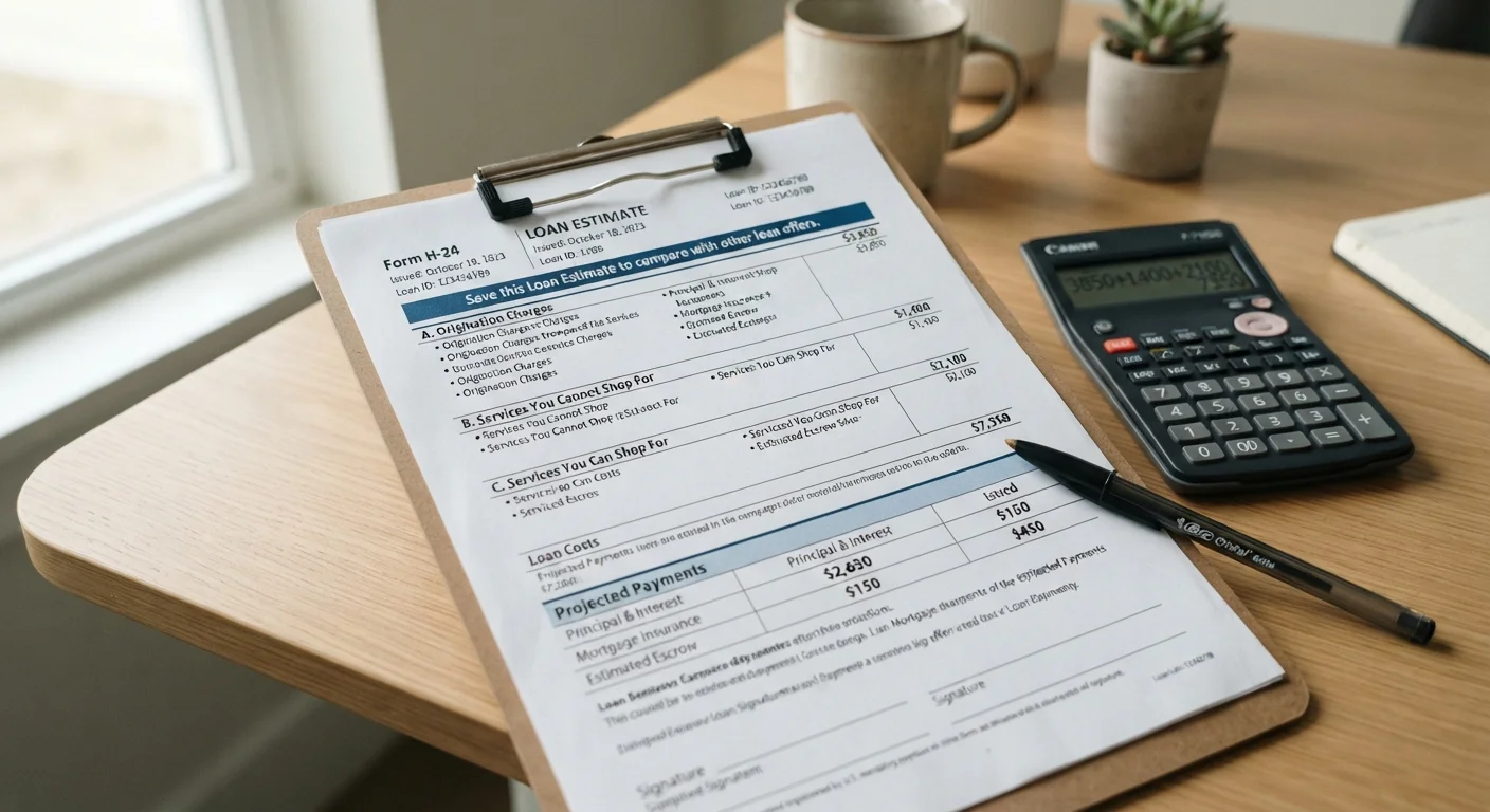 Reading a Loan Estimate: What to Look for Before You Commit