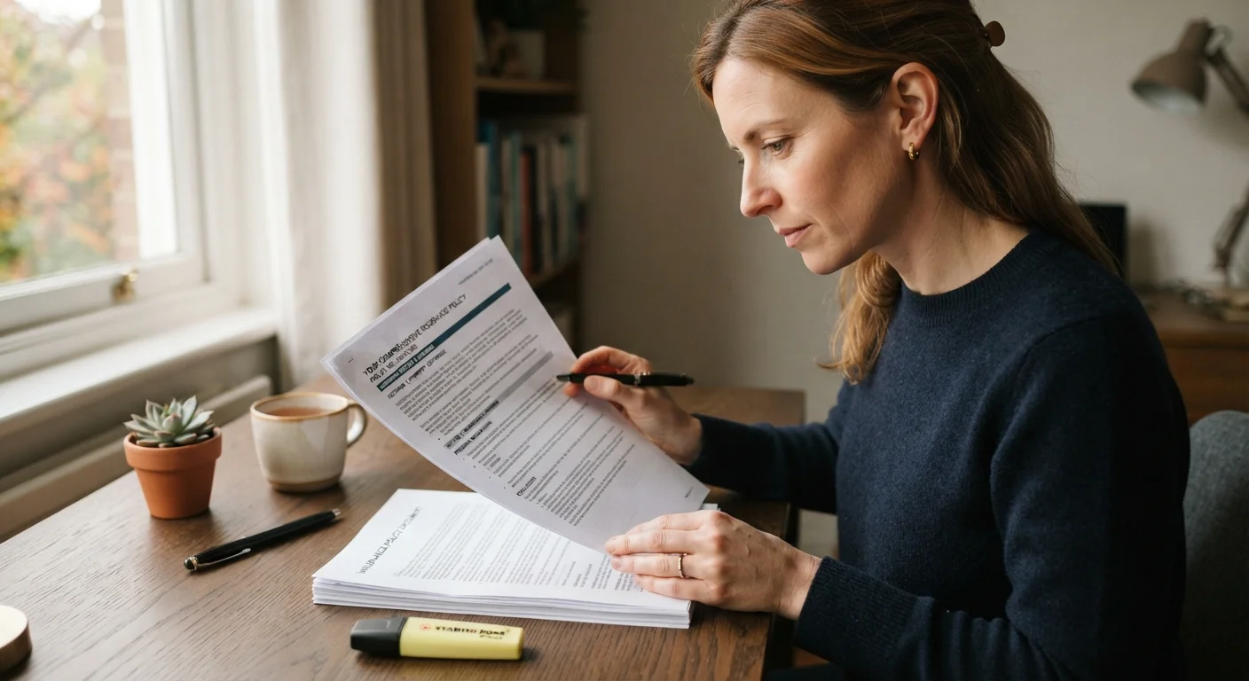 Reading an Insurance Policy Without Getting Lost