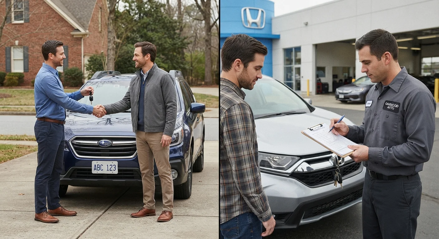 Selling a Car Privately vs. Trading It In: What Changes Beyond the Price