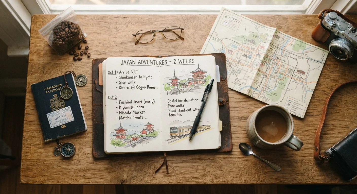 The Anatomy of a Well-Built Travel Itinerary