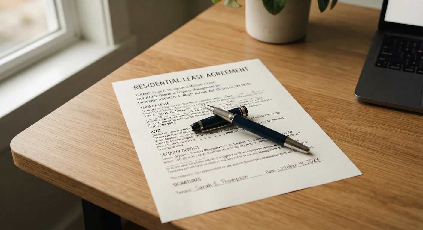 What a Lease Agreement Actually Says — And What It Means for You