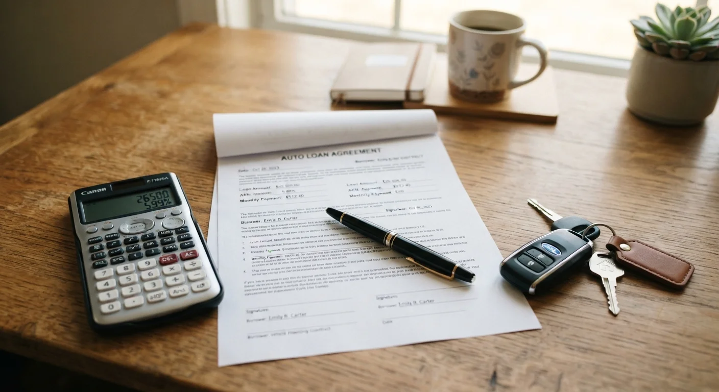 What Your Auto Loan APR Actually Costs You Over Time