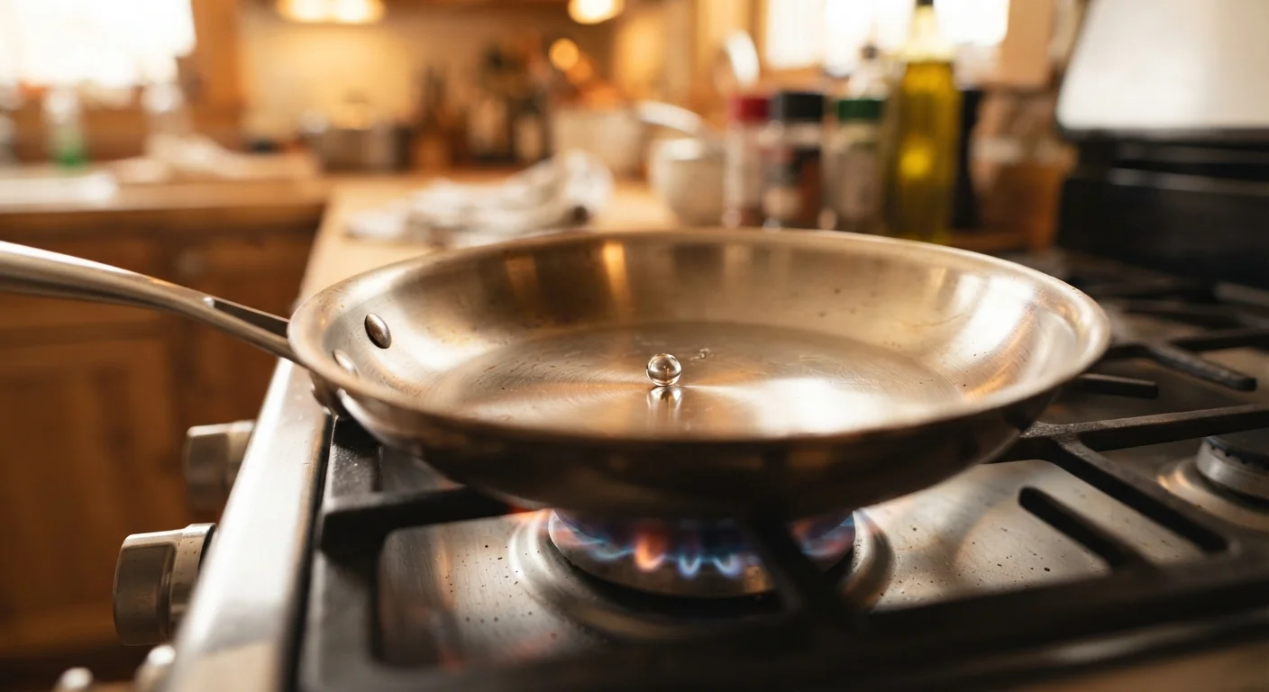 Why Your Pan Temperature Matters More Than Your Recipe